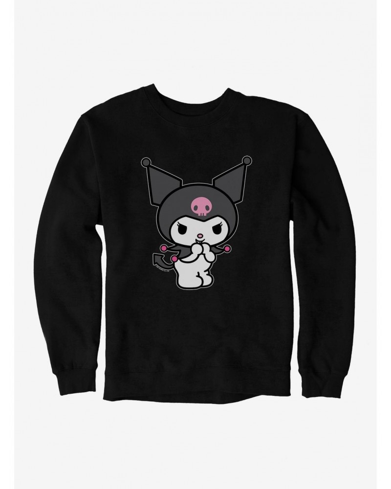 Kuromi Evil Giggle Sweatshirt $11.22 Sweatshirts