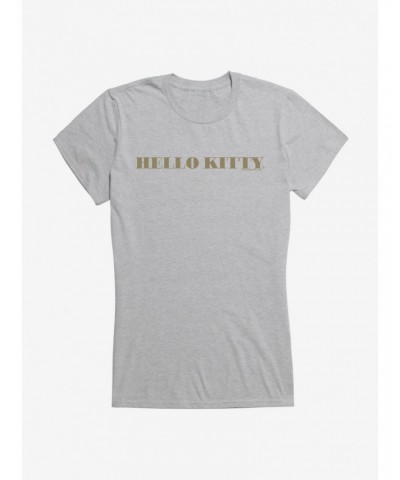 Hello Kitty Star Sign Logo Girls T-Shirt $8.17 T-Shirts