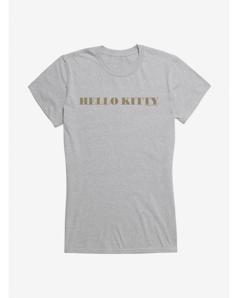 Hello Kitty Star Sign Logo Girls T-Shirt $8.17 T-Shirts