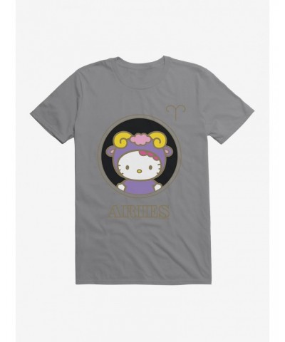 Hello Kitty Star Sign Aries Stencil T-Shirt $5.74 T-Shirts