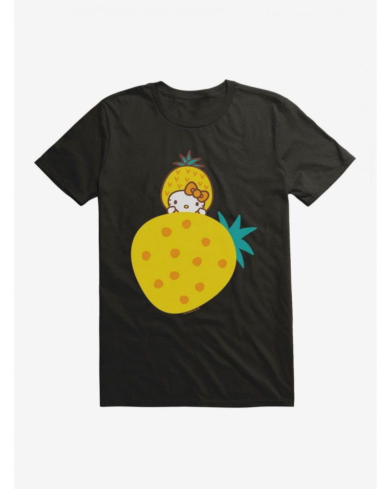 Hello Kitty Five A Day Rising Pineapple T-Shirt $5.93 T-Shirts