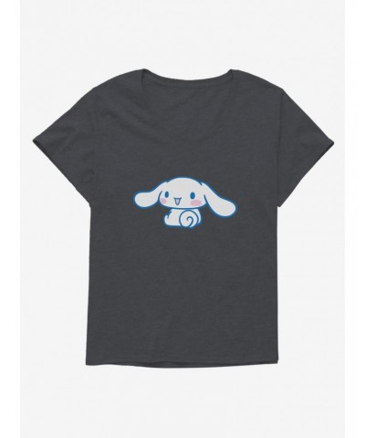 Cinnamoroll Sitting And All Smiles Girls T-Shirt Plus Size $9.02 T-Shirts