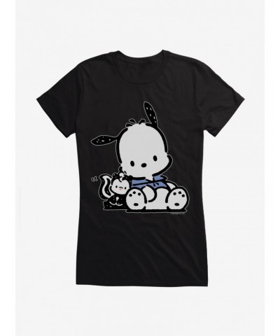 Pochacco Friend Hugs Girls T-Shirt $6.18 T-Shirts