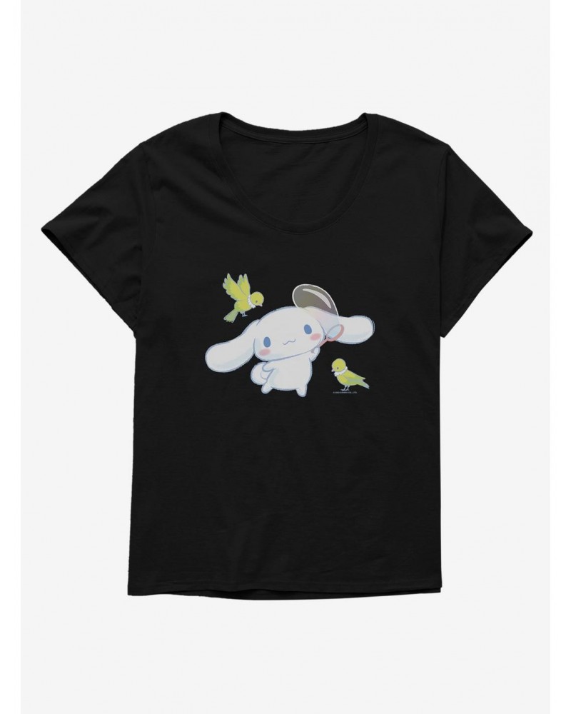 Cinnamoroll Making Bubbles Girls T-Shirt Plus Size $11.56 T-Shirts