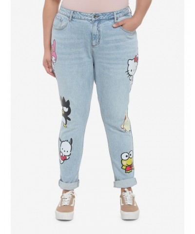 Hello Kitty And Friends Mom Jeans Plus Size $17.25 Jeans