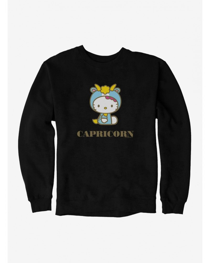 Hello Kitty Star Sign Capricorn Sweatshirt $12.69 Sweatshirts