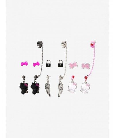 Hello Kitty Devil & Angel Cuff Earring Set $5.36 Earring Set