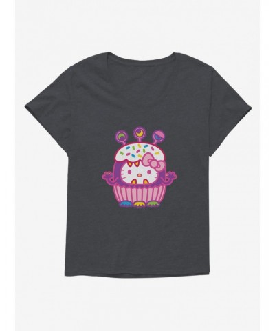 Hello Kitty Sweet Kaiju Sprinkles Girls T-Shirt Plus Size $10.17 T-Shirts