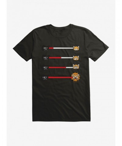 Aggretsuko Metal Anger Meter T-Shirt $8.60 T-Shirts