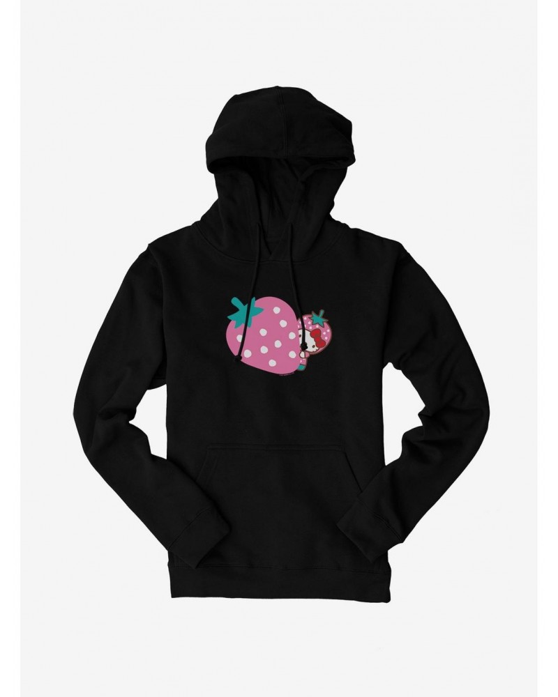 Hello Kitty Five A Day Pink Strawberry Hoodie $14.01 Hoodies