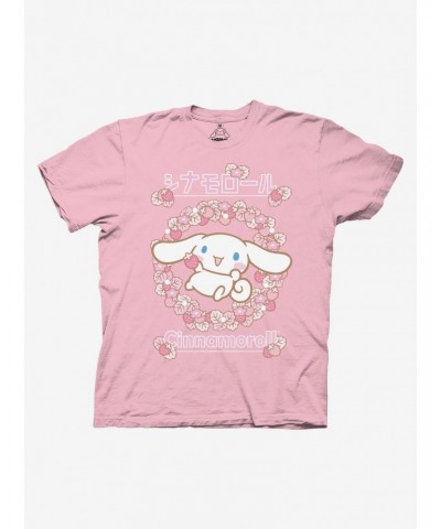 Cinnamoroll Strawberries Boyfriend Fit Girls T-Shirt $9.76 T-Shirts