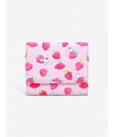 Loungefly Cinnamoroll Strawberries Mini Flap Wallet $11.21 Wallets