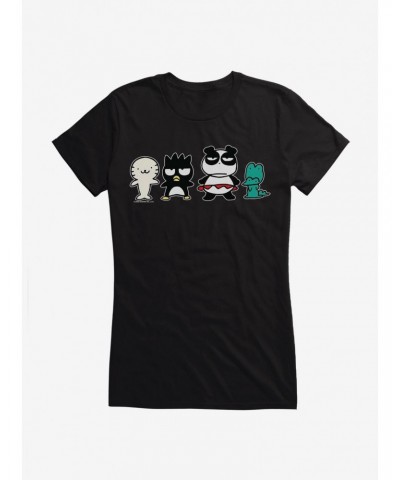 Badtz Maru With Pandaba, HanaMaru, & Pochi Girls T-Shirt $7.77 T-Shirts