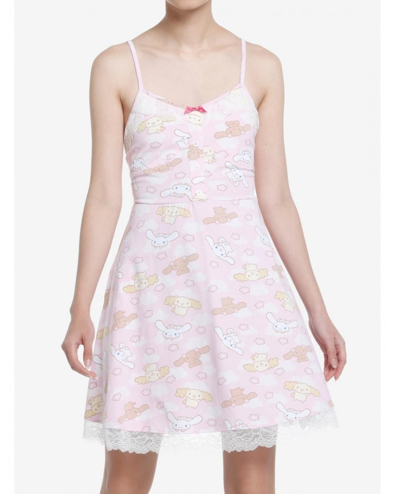 Cinnamoroll Family Pink Cami Dress $15.80 Dresses