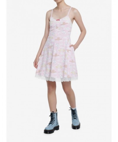 Cinnamoroll Family Pink Cami Dress $15.80 Dresses