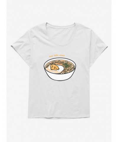Gudetama Late Night Snack Girls T-Shirt Plus Size $11.56 T-Shirts