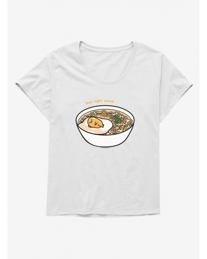 Gudetama Late Night Snack Girls T-Shirt Plus Size $11.56 T-Shirts