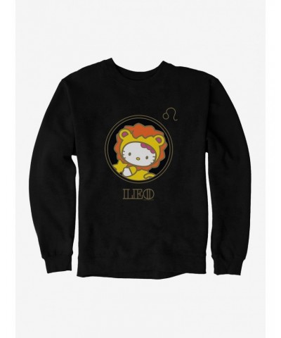 Hello Kitty Star Sign Leo Stencil Sweatshirt $14.46 Sweatshirts
