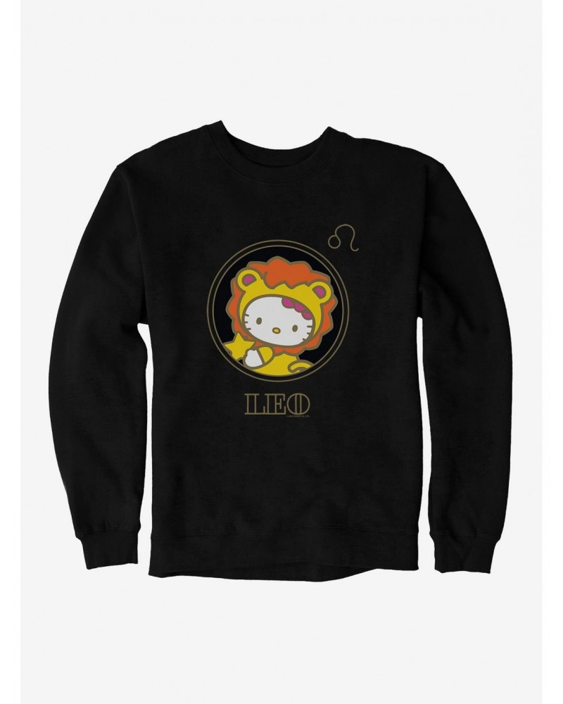 Hello Kitty Star Sign Leo Stencil Sweatshirt $14.46 Sweatshirts