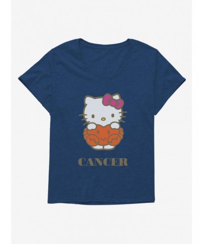 Hello Kitty Star Sign Cancer Girls T-Shirt Plus Size $11.10 T-Shirts