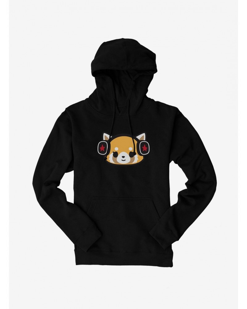 Aggretsuko Metal Headphones Hoodie $14.01 Hoodies