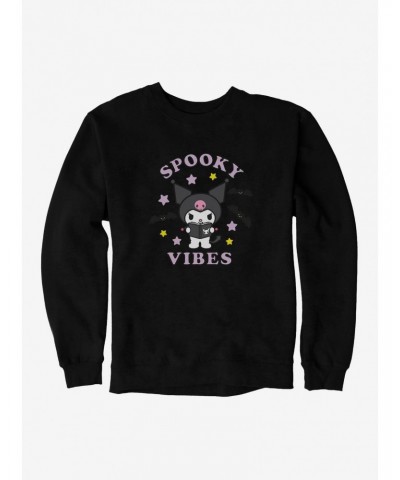 Kuromi Spooky Vibes Sweatshirt $10.92 Sweatshirts
