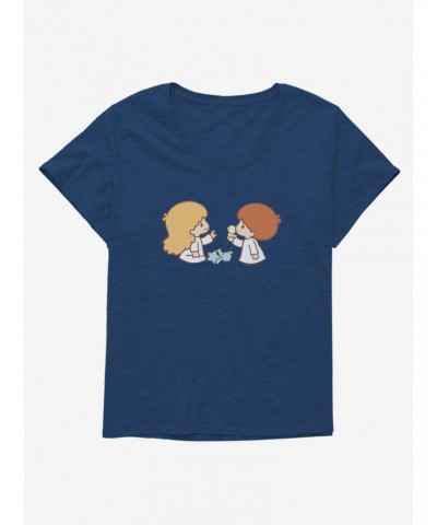 Little Twin Stars Birds & The Outdoors Girls T-Shirt Plus Size $8.09 T-Shirts