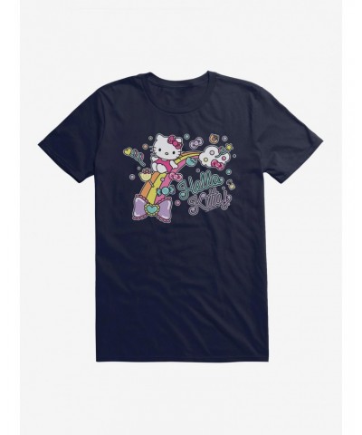 Hello Kitty Sugar Rush Candy Rainbow T-Shirt $6.12 T-Shirts