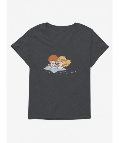 Little Twin Stars Magic Journey Girls T-Shirt Plus Size $7.65 T-Shirts