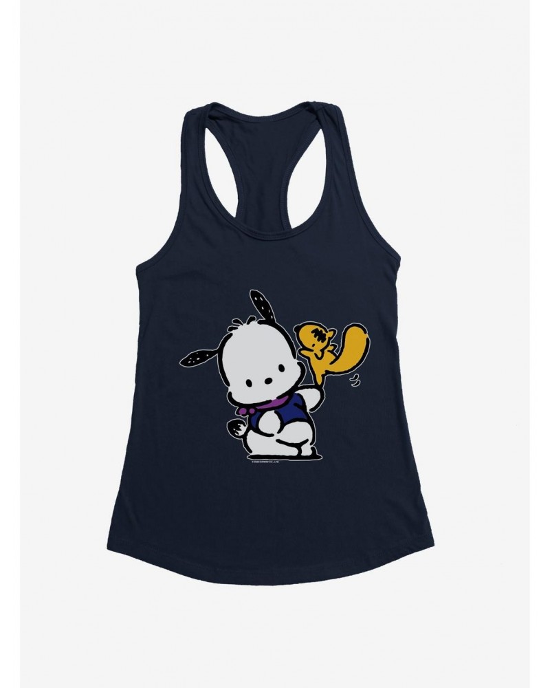 Pochacco Dancing With Mon-Mon Girls Tank $7.97 Tanks