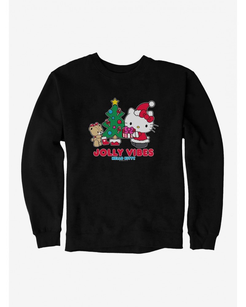 Hello Kitty Jolly Vibes Sweatshirt $12.40 Sweatshirts