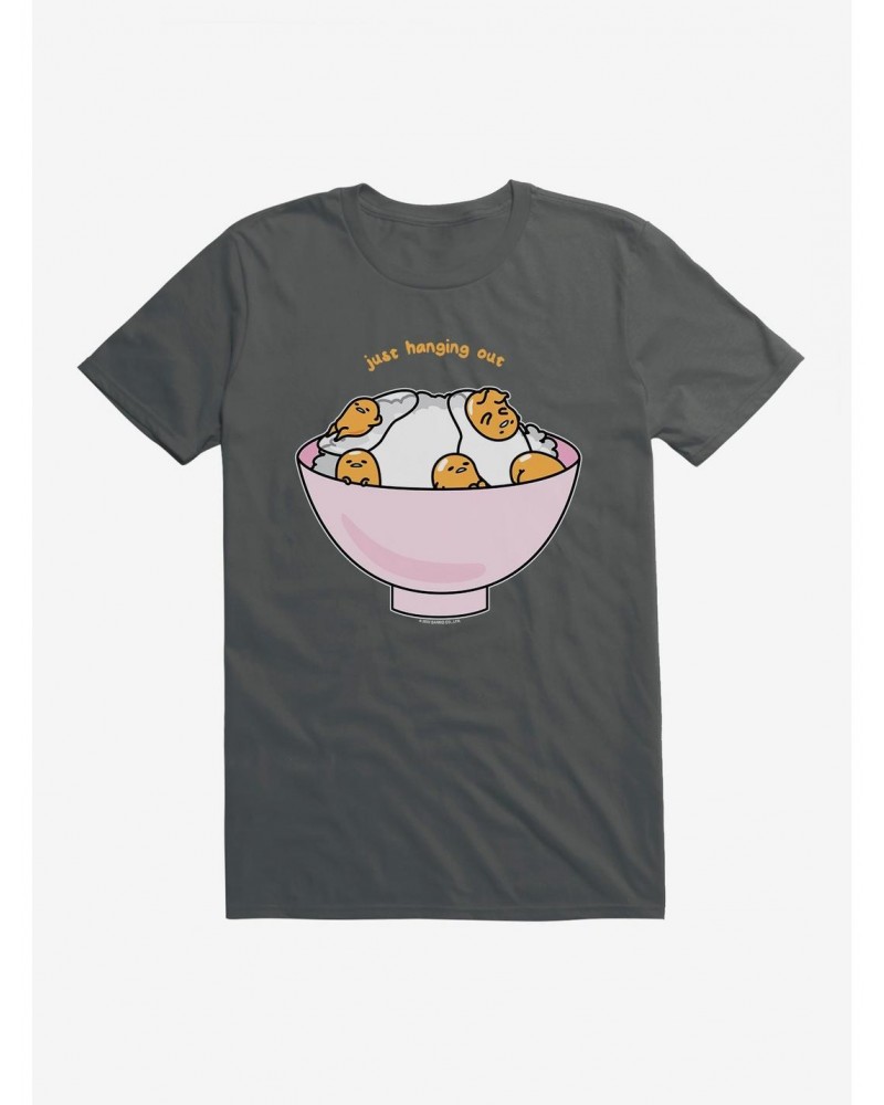 Gudetama Just Hanging Out T-Shirt $7.27 T-Shirts