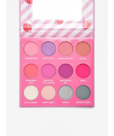 Hello Kitty Strawberry Milk Eyeshadow Palette $4.73 Palettes