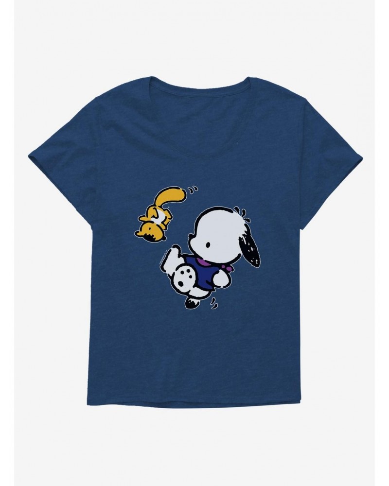 Pochacco Hanging Out With Mon-Mon Girls T-Shirt Plus Size $8.32 T-Shirts