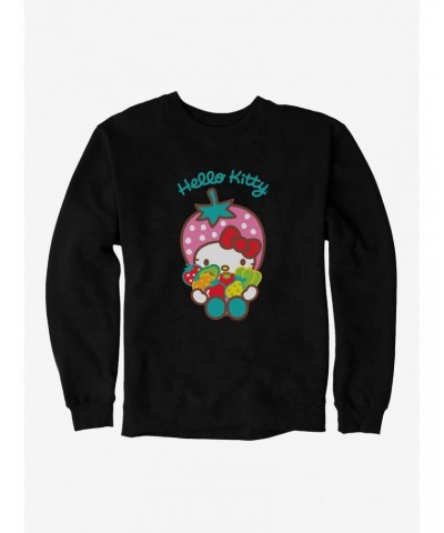Hello Kitty Five A Day Seven Healthy Options Sweatshirt $12.40 Sweatshirts