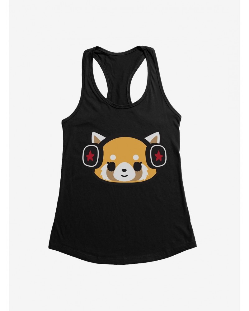 Aggretsuko Metal Headphones Girls Tank $9.36 Tanks