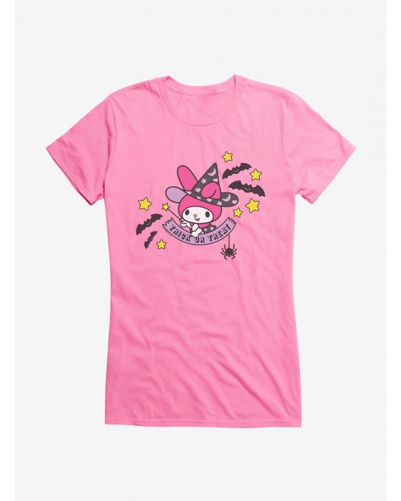 My Melody Halloween Witch Girls T-Shirt $9.16 T-Shirts