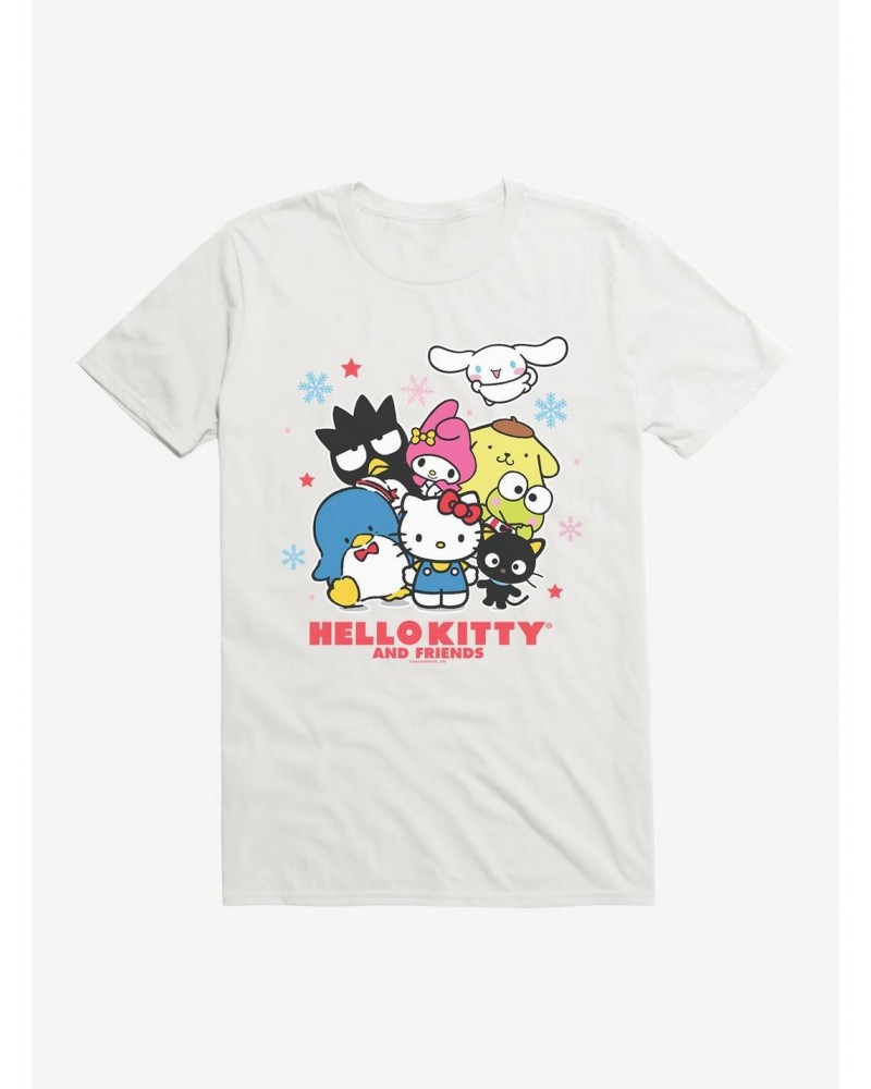 Hello Kitty and Friends Snowflakes T-Shirt $6.31 T-Shirts