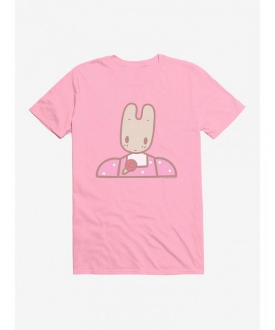 Marron Cream Pink Bunny T-Shirt $9.56 T-Shirts