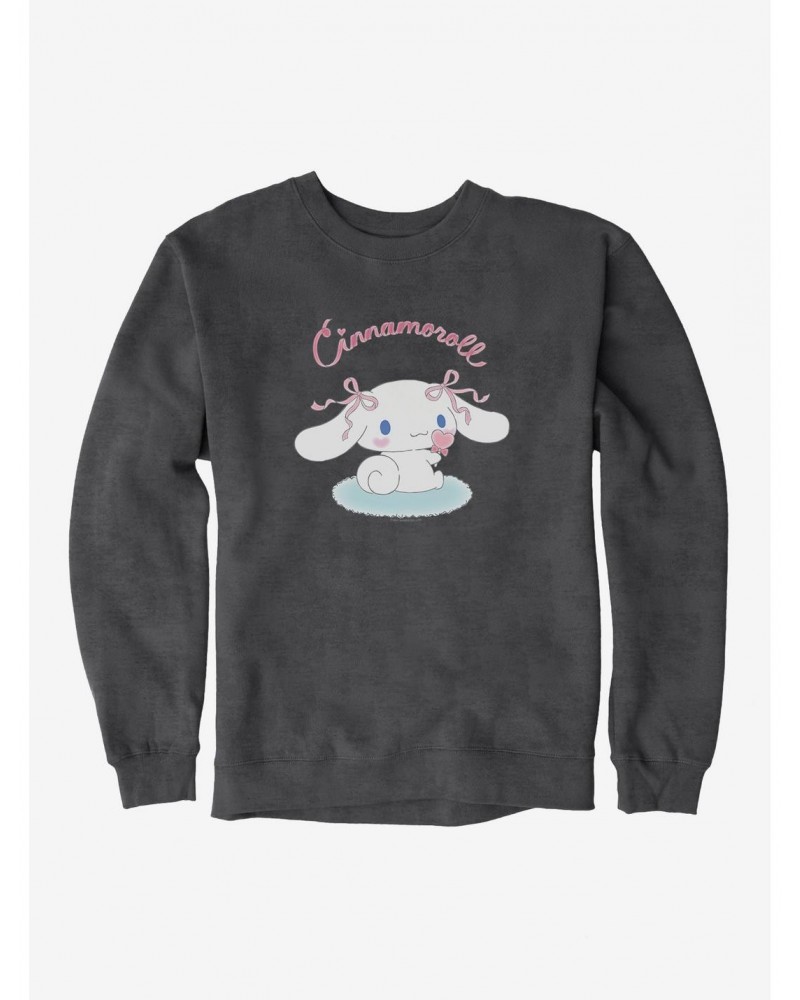 Cinnamoroll Logo Sweatshirt $10.33 Sweatshirts