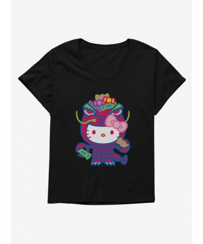 Hello Kitty Sweet Kaiju Claws Girls T-Shirt Plus Size $7.86 T-Shirts