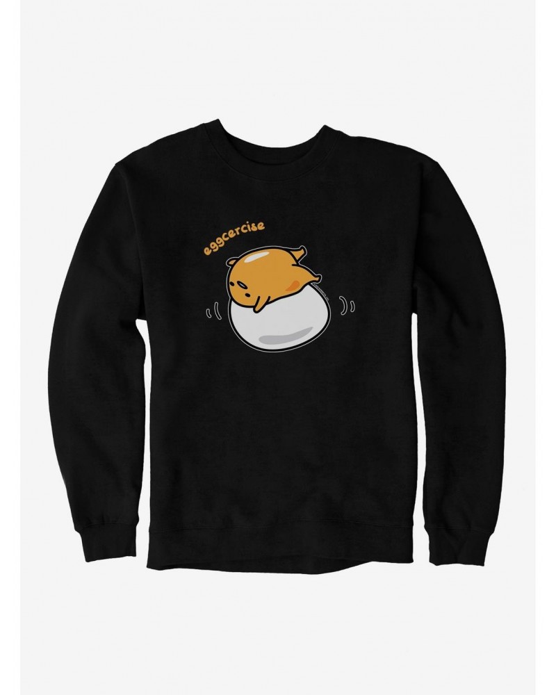 Gudetama Eggcercise Sweatshirt $11.51 Sweatshirts