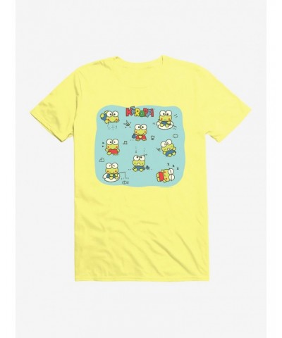 Keroppi Happy Vibes T-Shirt $6.69 T-Shirts