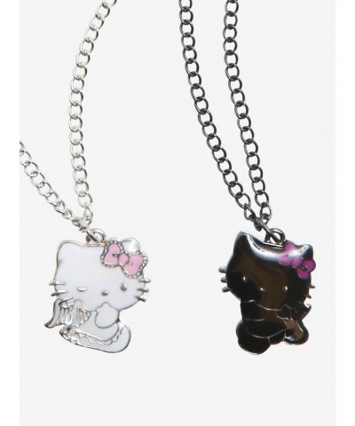 Hello Kitty Angel & Devil Best Friend Necklace Set $3.87 Necklace Set