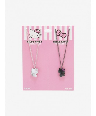 Hello Kitty Angel & Devil Best Friend Necklace Set $3.87 Necklace Set