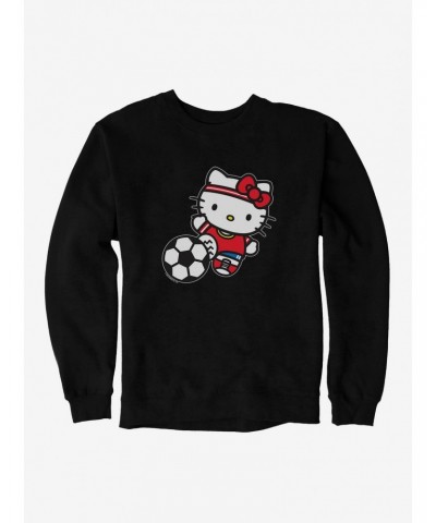 Hello Kitty Soccer Kick Sweatshirt $10.04 Sweatshirts