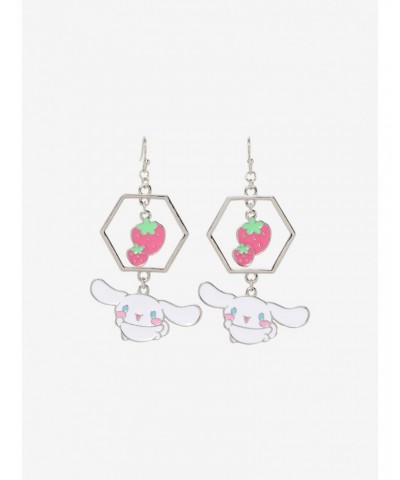 Cinnamoroll Strawberry Drop Earrings $4.46 Earrings