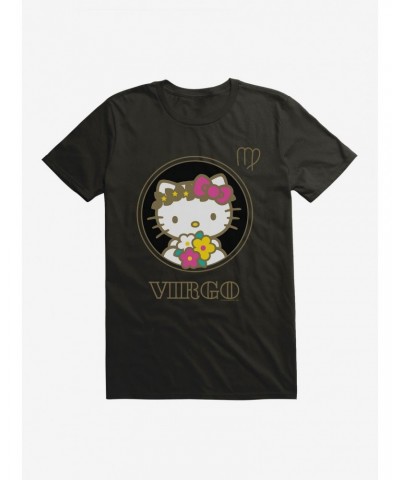 Hello Kitty Star Sign Capricorn Stencil T-Shirt $8.22 T-Shirts