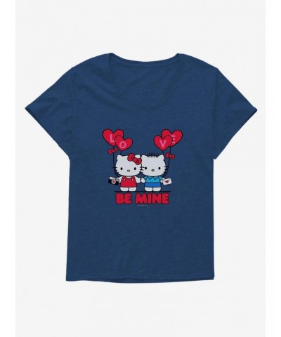 Hello Kitty Be Mine Girls T-Shirt Plus Size $11.33 T-Shirts