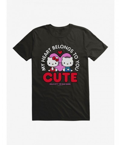 Hello Kitty Valentine's Day Heart Belongs To You T-Shirt $9.18 T-Shirts